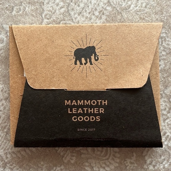 Brand New Genuine Leather Brown Slim Bifold Wallet Card Holder Handmade - Picture 15 of 16